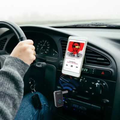 Adaptateur Bluetooth pour voiture AudioPro™ - Commandes vocales