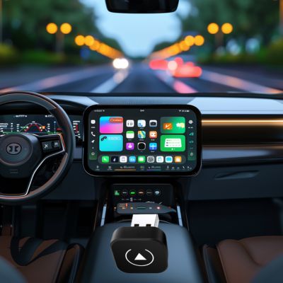 Adaptateur CarPlay CarLinkerâą - Mises Ă jour OTA automatiques