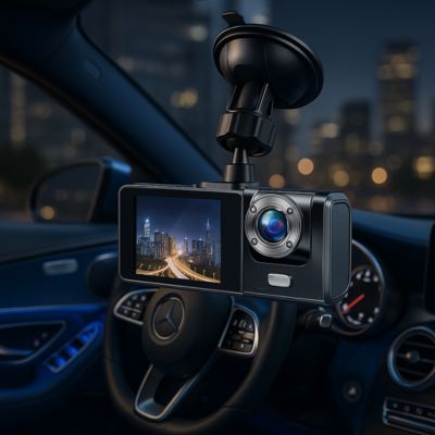 Caméra pour la voiture AutoVision™ - Connexion smartphone et alertes