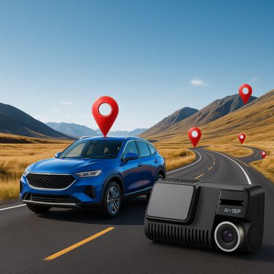 Dashcam TrueTrack™ - GPS embarqué et suivi de trajet