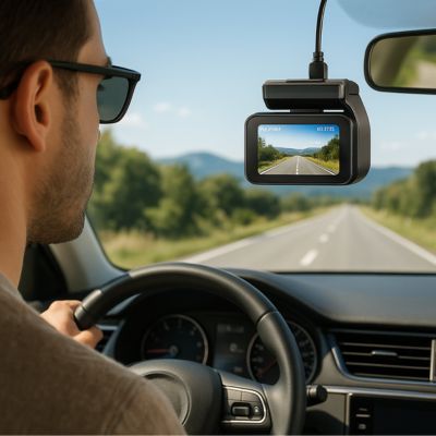 Dashcam RedTigerCam™ – Angle de vue ultra-large