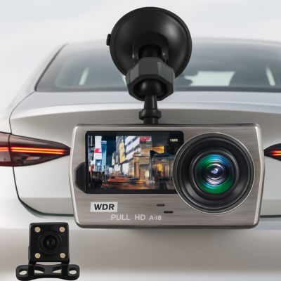Dashcam pour voiture DriveCam™ - Caméra arrière incluse - Sécurité Full HD
