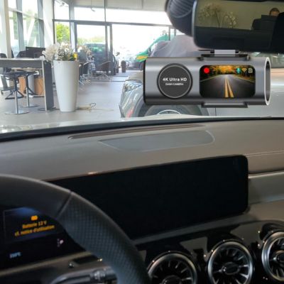 Dashcam PradaCam™ - Double objectif avant et arrière