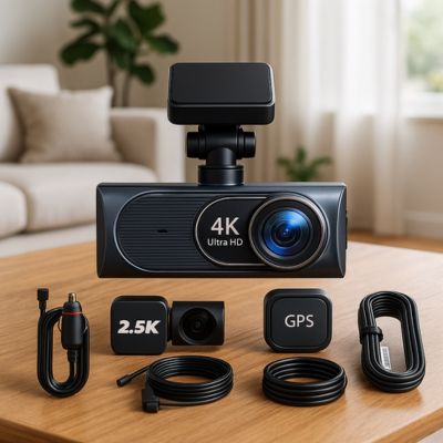 Dashcam Voiture NightEye™ - GPS Intégré
