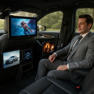 Écran Carplay RideCast™ - Expérience cinéma