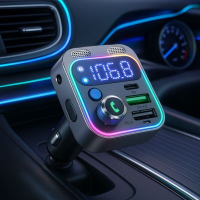 FM Transmetteur Bluetooth CarPulseâą - Basses Hi-Fi