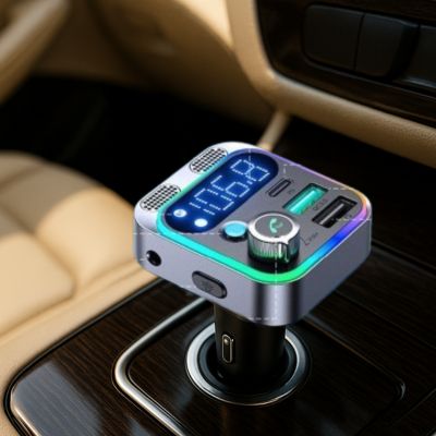 FM Transmetteur Bluetooth CarPulseâą - Double micro
