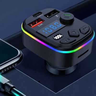 FM Transmetteur Bluetooth SoundBridge⹠- Réduction de bruit CVC,
