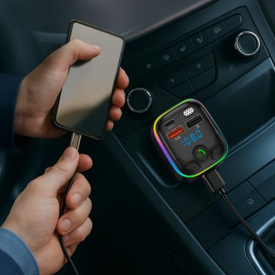 FM transmetteur Bluetooth TuneCast™ – Design compact