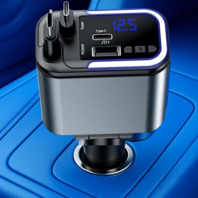 FM Transmetteur Bluetooth TuneWaveâą - Installation universelle
