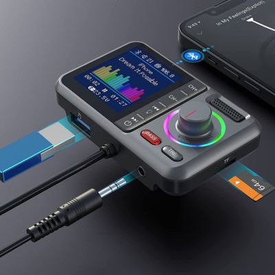 FM Transmetteur Bluetooth TuneWave™ - Lecture multi-sources