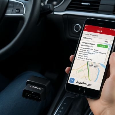 Traceur GPS Voiture AutoTracer™ - Contrôle par SMS