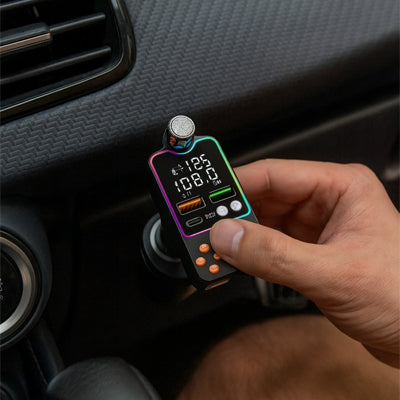 Transmetteur FM Bluetooth CarSound™ - Installation rapide