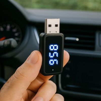 Transmetteur FM Bluetooth CarTune™ - Écran LED