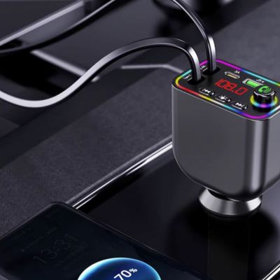 Transmetteur FM Bluetooth PowerTune⹠- Design élégant et moderne