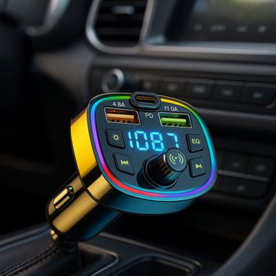 Transmetteur FM Bluetooth SoundFlowâą - Protection intelligente