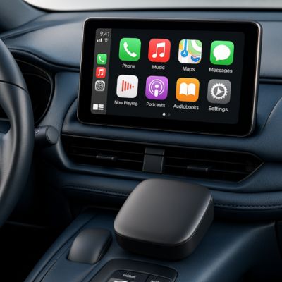 Adaptateur CarPlay sans fil CarBridge™ - Compatibilité 99 % véhicules
