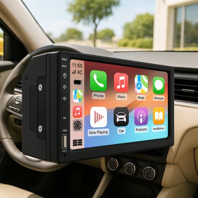 Autoradio 2 DIN CarPlayMax™ – Écran IPS HD 7’’ haute luminosité