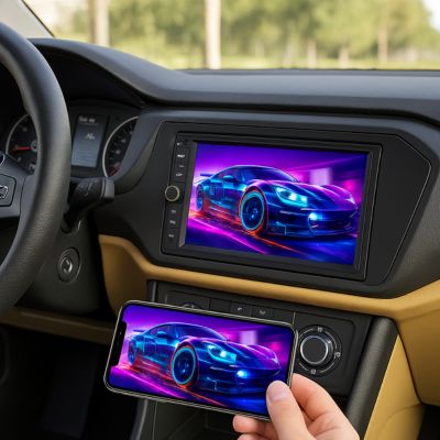 Autoradio 2 DIN CarPlayMax™ – MirrorLink Android & iPhone via USB