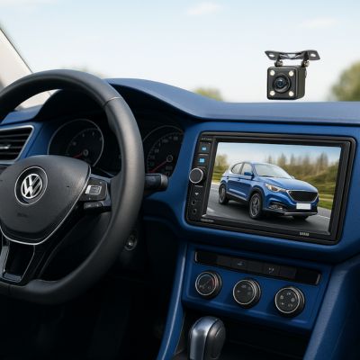 Autoradio 2 DIN MirrorPlay™ - Caméra de recul compatible