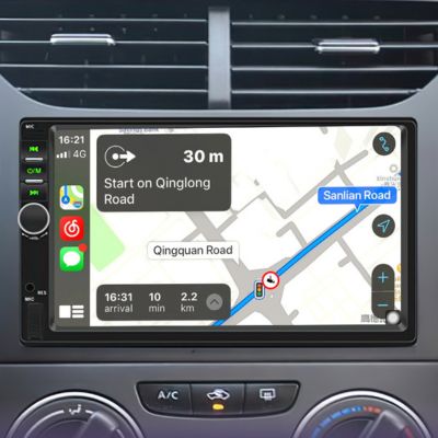 Autoradio 2 DIN Power2DIN™ – GPS intégré & cartes offline