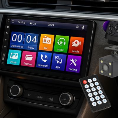 Autoradio CarPlay 1 DIN SmartPlay™ - Commande au volant intégrée