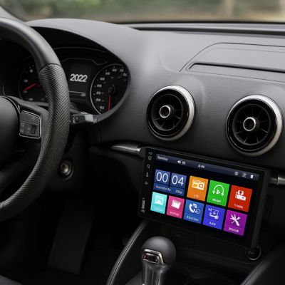 Autoradio CarPlay 1 DIN SmartPlay™ - Installation universelle facile