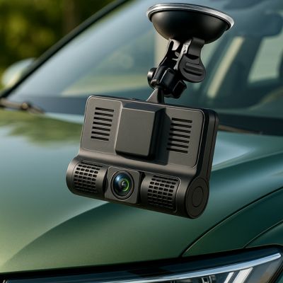 Caméra pour la voiture TripEye™ - Installation facile