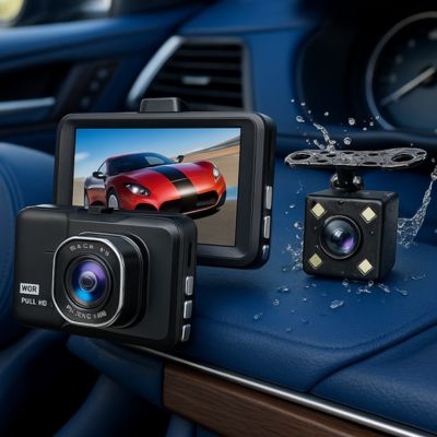 Caméra pour la voiture SafeDrive™ - Surveillance 24h/24 et capteur G intégré