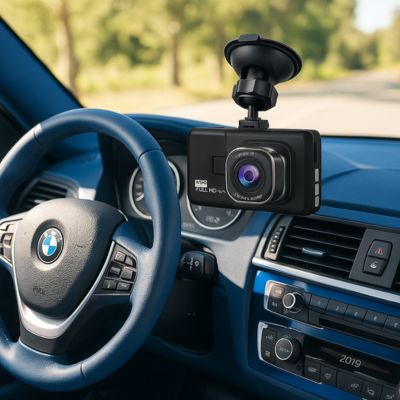 Caméra pour la voiture SafeDrive™ - Vision nocturne et qualité Full HD