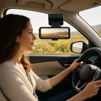Dashcam VisionRide™ - GPS Intégré et Historique