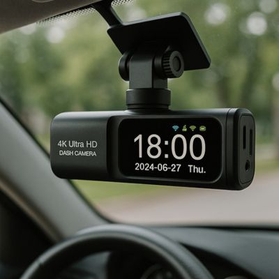 Dashcam DriveVision™ – Installation facile