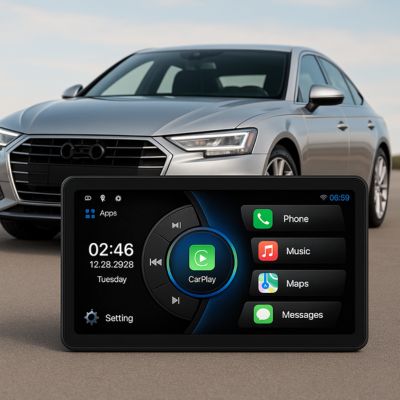 Écran Carplay RideCast™ - Port HDMI entrée sortie