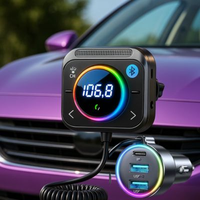 FM Transmetteur Bluetooth TuneBoost™ – Multi-lecture