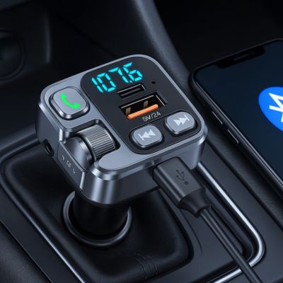 FM Transmetteur Bluetooth TuneLink™ - Affichage LED pratique
