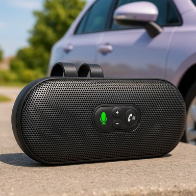 Kit Bluetooth voiture AutoVibe™ - Design compact élégant