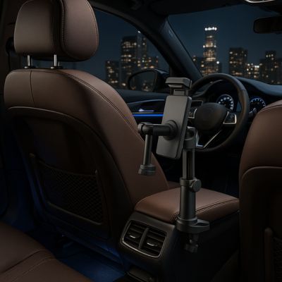 Support Tablette Voiture TabGrip™ - Design compact