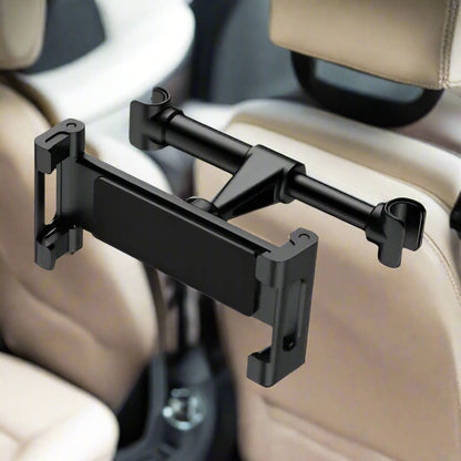 Support Tablette Voiture – Installation Ultra Rapide et Sans Outil Noir