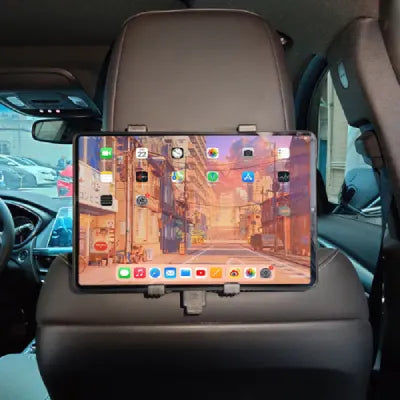 Support Tablette Voiture RoadHold™ - Fixation Appui-tête Facile