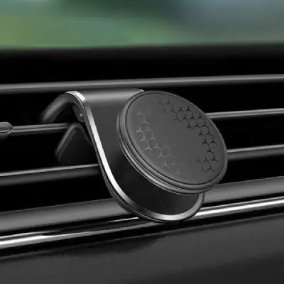 Support Téléphone Voiture Grille Aeration Noir