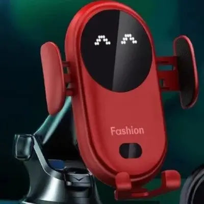 Support Téléphone Voiture Qi Charge Compatibilité Universelle
