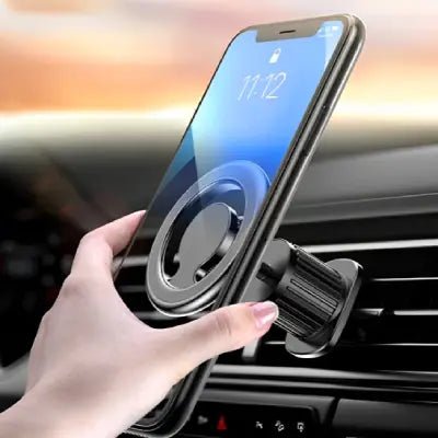 Support téléphone voiture magnétique fixation ultra-solide