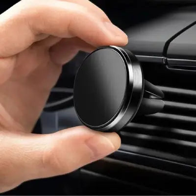 support téléphone voiture magnétique et aimant puissant fixation grill