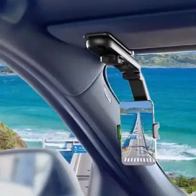 Support téléphone voiture : visibilité optimale avec rotation 360°