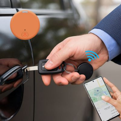 Traceur GPS voiture ProLocator™ - Sécurité automobile connectée orange