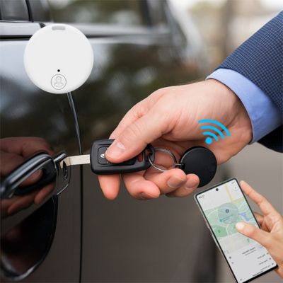 Traceur GPS voiture ProLocator™ - Sécurité automobile connectée blanc