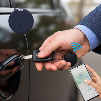 Traceur GPS voiture ProLocator™ - Sécurité automobile connectée bleu