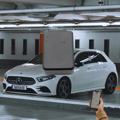 Traceur GPS voiture TrackBolt™ - Suivi via application parking