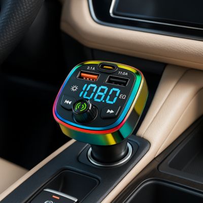 Transmetteur FM Bluetooth SoundFlow™ - Recharge rapide