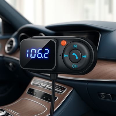 Transmetteur FM Bluetooth WaveSync™ - Design compact